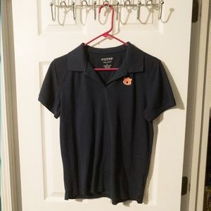 Auburn AU Logo Polo Navy